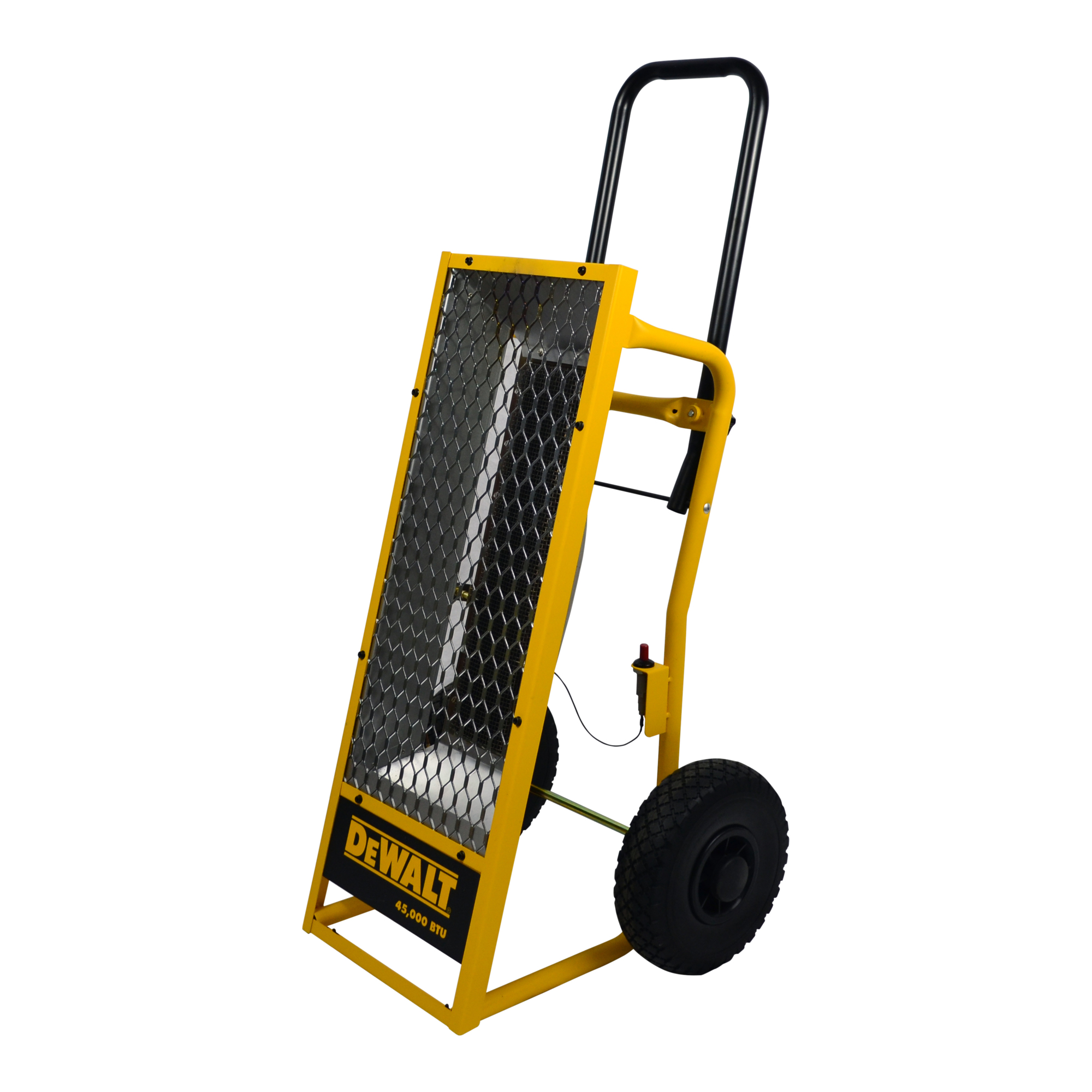 DEWALT, Radiant Propane Heater, Heat Type Radiant, Heat Output 45000 Btu/hour, Model# F340620